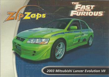 2002-04 Radio Shack ZipZaps Micro RC #NNO 2003 Mitsubishi Lance Evolution VII Front