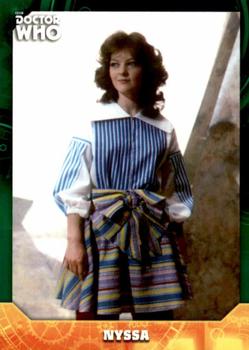 2017 Topps Doctor Who Signature Series - Green #47 Nyssa Front