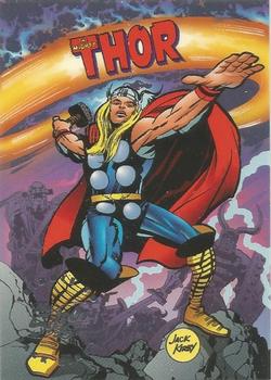 1998 SkyBox Marvel: The Silver Age - Tribute to Jack Kirby #JK6 Thor Front