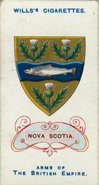 1900 Wills's Arms of the British Empire (C42) #9 Nova Scotia Front