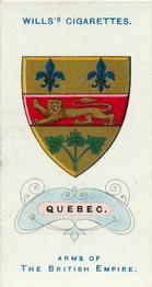 1900 Wills's Arms of the British Empire (C42) #37 Quebec Front