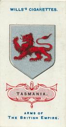 1900 Wills's Arms of the British Empire (C42) #39 Tasmania Front