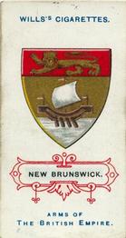 1900 Wills's Arms of the British Empire (C42) #42 New Brunswick Front