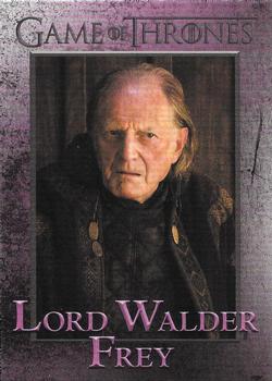 2018 Rittenhouse Game of Thrones Season 7 #53 Lord Walder Frey Front
