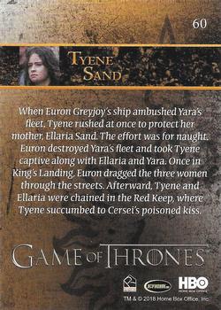 2018 Rittenhouse Game of Thrones Season 7 #60 Tyene Sand Back