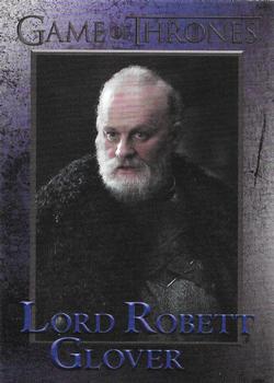 2018 Rittenhouse Game of Thrones Season 7 #67 Lord Robett Glover Front