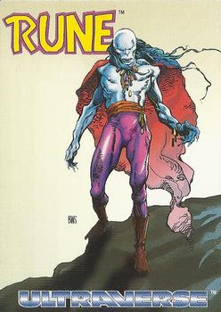 1993 SkyBox Rune Comic Promo #00 Rune Front