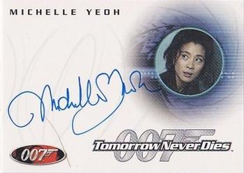 2004 Rittenhouse The Quotable James Bond - 40th Anniversary-Style Autograph Expansion #A30 Michelle Yeoh as Wai Lin Front