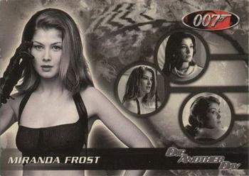 2002 Rittenhouse James Bond Die Another Day - Expansion #10 Rosamund Pike as Miranda Frost Front