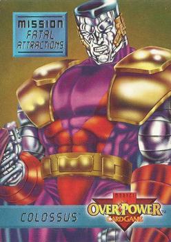 1997 Fleer Spider-Man - Marvel OverPower Mission Fatal Attractions #6 Colossus - 