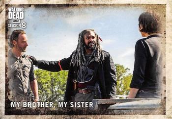 2018 Topps The Walking Dead Season 8 #2 My Brother, My Sister Front