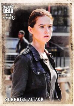 2018 Topps The Walking Dead Season 8 #17 Surprise Attack Front
