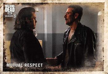 2018 Topps The Walking Dead Season 8 #70 Mutual Respect Front