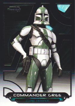 2018 Topps Star Wars: Galactic Files #ACW-23 Commander Gree Front