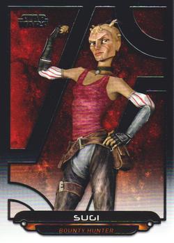 2018 Topps Star Wars: Galactic Files #ACW-32 Sugi Front