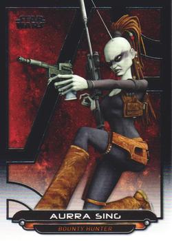 2018 Topps Star Wars: Galactic Files #ACW-38 Aurra Sing Front