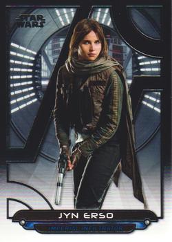 2018 Topps Star Wars: Galactic Files #RO-9 Jyn Erso Front