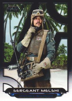 2018 Topps Star Wars: Galactic Files #RO-24 Sergeant Melshi Front