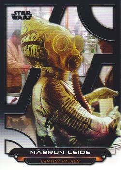 2018 Topps Star Wars: Galactic Files #ANH-39 Nabrun Leids Front
