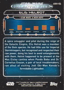 2018 Topps Star Wars: Galactic Files #ANH-45 Elis Helrot Back