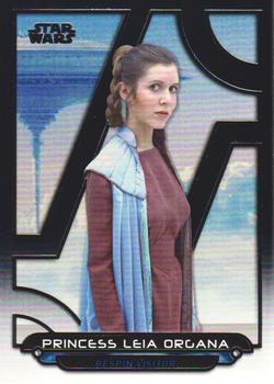 2018 Topps Star Wars: Galactic Files #ESB-19 Princess Leia Organa Front