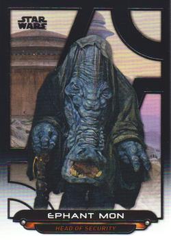 2018 Topps Star Wars: Galactic Files #ROTJ-33 Ephant Mon Front