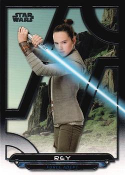 2018 Topps Star Wars: Galactic Files #TLJ-2 Rey Front