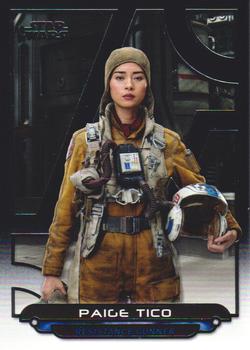 2018 Topps Star Wars: Galactic Files #TLJ-14 Paige Tico Front