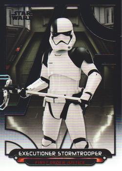 2018 Topps Star Wars: Galactic Files #TLJ-15 Executioner Stormtrooper Front