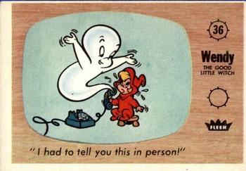 1960 Fleer Casper The Friendly Ghost #36 