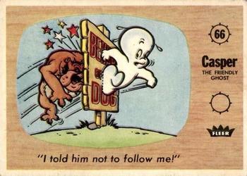 1960 Fleer Casper The Friendly Ghost #66 