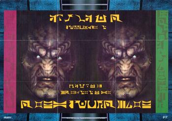 1996 SkyBox Babylon 5 - Nightwatch Posters #P7 Alien Mirror Images Front
