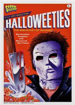 2011 Wax Eye Cereal Killers #6 Halloweeties Front