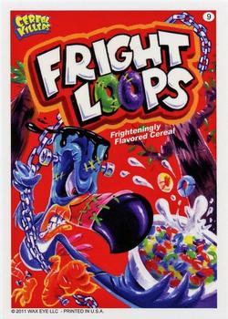 2011 Wax Eye Cereal Killers #9 Fright Loops Front