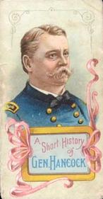1889 W. Duke, Sons & Co. Histories of Generals (N78) #NNO Winfield Scott Hancock Front