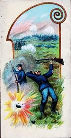 1889 W. Duke, Sons & Co. Histories of Generals (N78) #NNO Winfield Scott Back