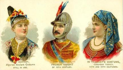 1889 Duke's Actors and Actresses (N94) #NNO Sadie Martinot / Dion Boucicault / Lillie Langtry Front