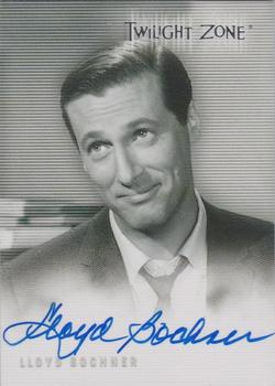 1999 Rittenhouse Twilight Zone Series 1 - Autographs #A04 Lloyd Bochner Front