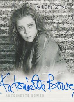 1999 Rittenhouse Twilight Zone Series 1 - Autographs #A11 Antoinette Bower Front
