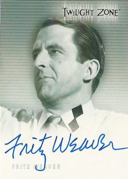 1999 Rittenhouse Twilight Zone Series 1 - Autographs #A12 Fritz Weaver Front