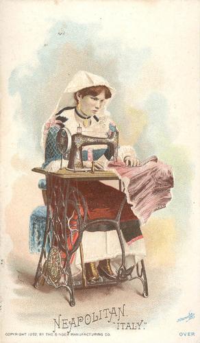 1892 Singer Sewing Costumes of All Nations (H639) #NNO Neapolitan 