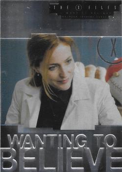 2008 Inkworks X-Files I Want to Believe - Wanting To Believe #WB-3 Scully finds herself fighting over the case Front