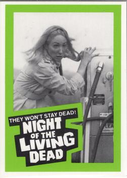 1988 Imagine Night of the Living Dead (Green Border) #13 Barbara Runs Front