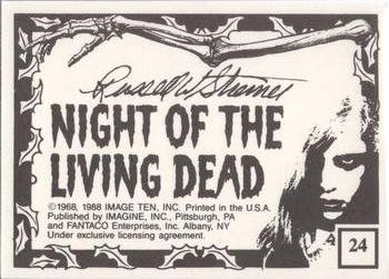 1988 Imagine Night of the Living Dead (Green Border) #24 Talking About The Scene Back