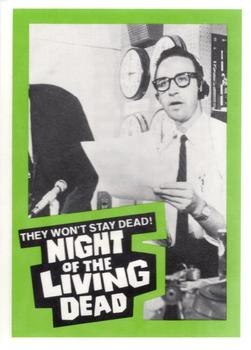 1988 Imagine Night of the Living Dead (Green Border) #31 News Reporter Front