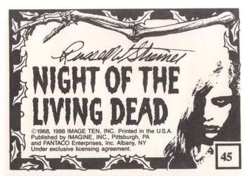 1988 Imagine Night of the Living Dead (Green Border) #45 Maybe The Table Leg Will Work Back