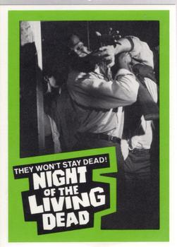1988 Imagine Night of the Living Dead (Green Border) #49 Ben Is Fighting For His Life Front