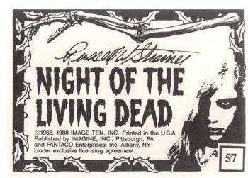 1988 Imagine Night of the Living Dead (Green Border) #57 Bill Is Back Back