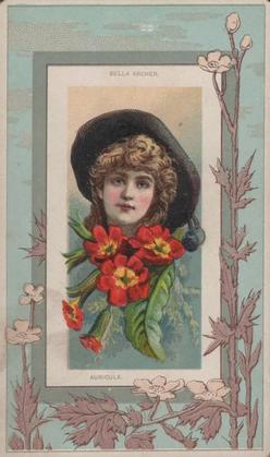 1888 W. Duke, Sons & Co. Fairest Flowers in the World (N106) #NNO Auricula / Belle Archer Front