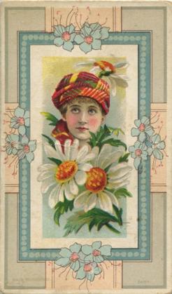 1888 W. Duke, Sons & Co. Fairest Flowers in the World (N106) #NNO Daisy / Maud Branscombe Front